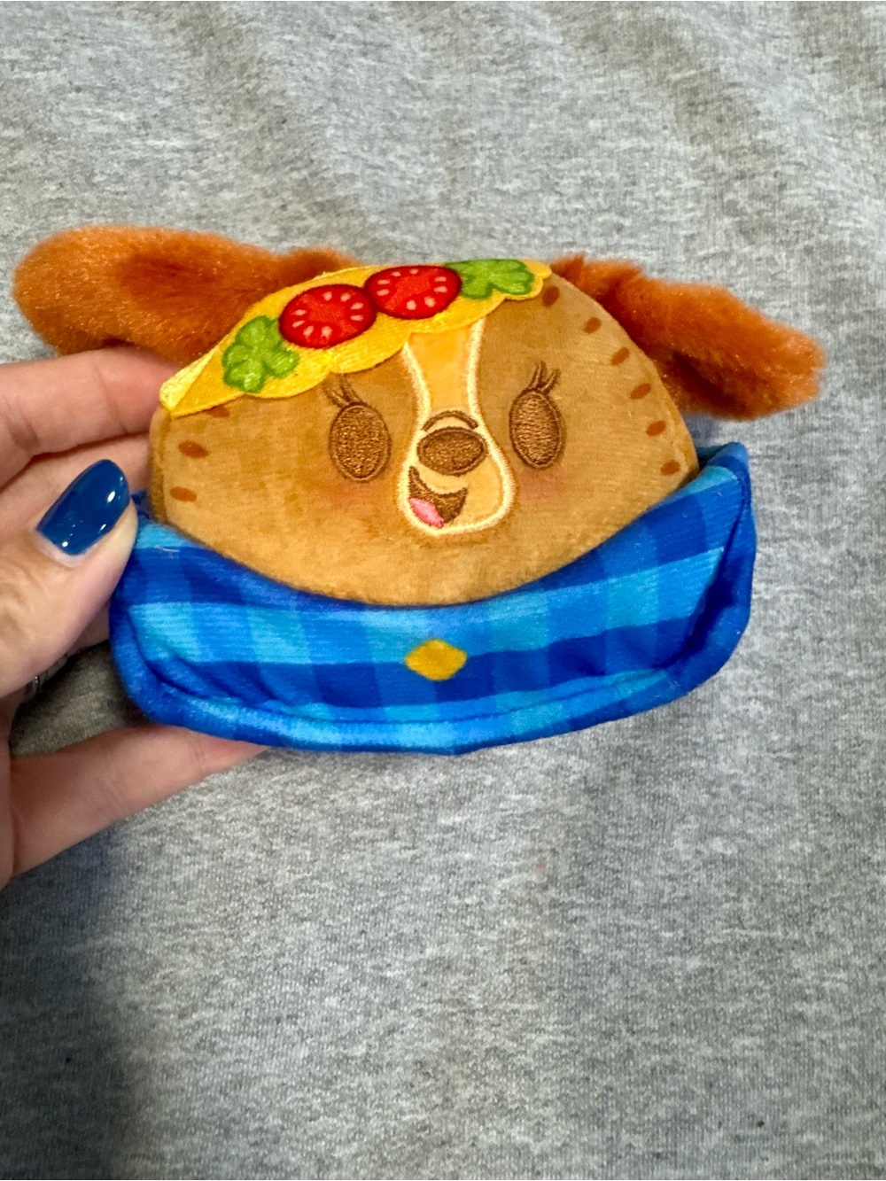 Disney Munchlings Lady Taco Plush - Lady and the Tramp Street Food Mini Disney
